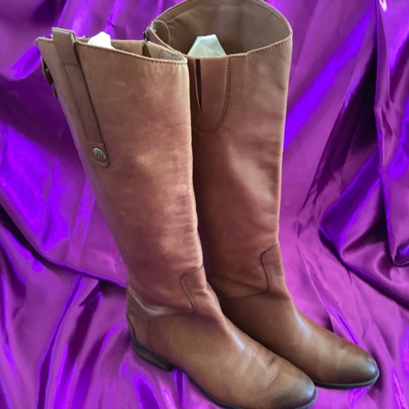 Sam Edelman Penny Leather Riding Boots - Picture 2 of 9